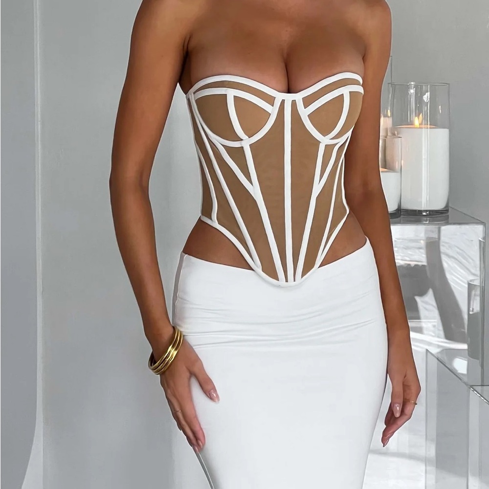 NWT babyboo fashion corset set